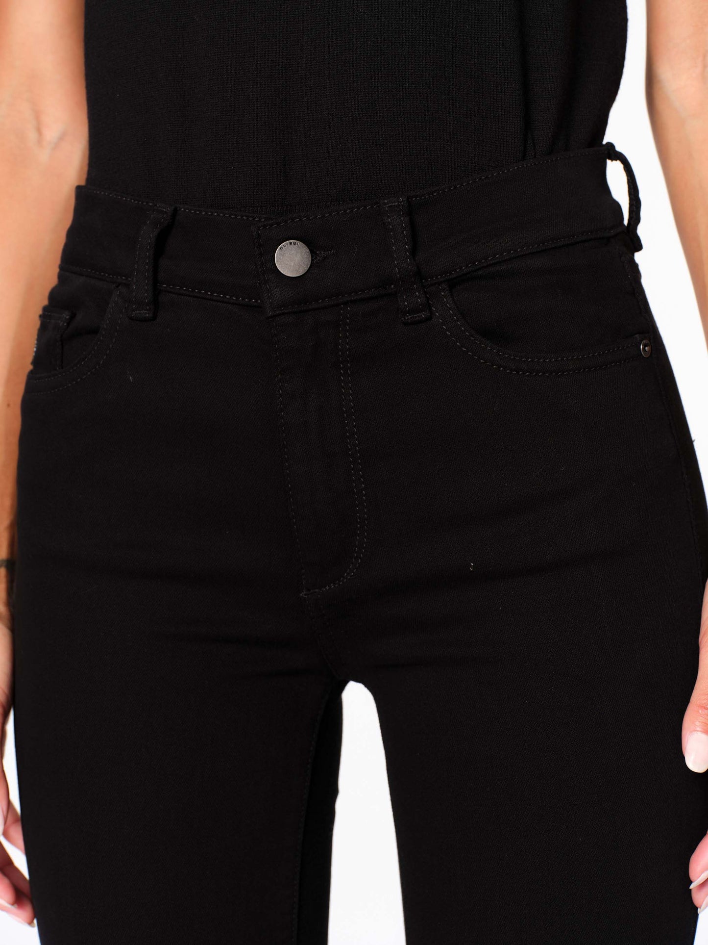 Mara Ankle Jean- BLACK