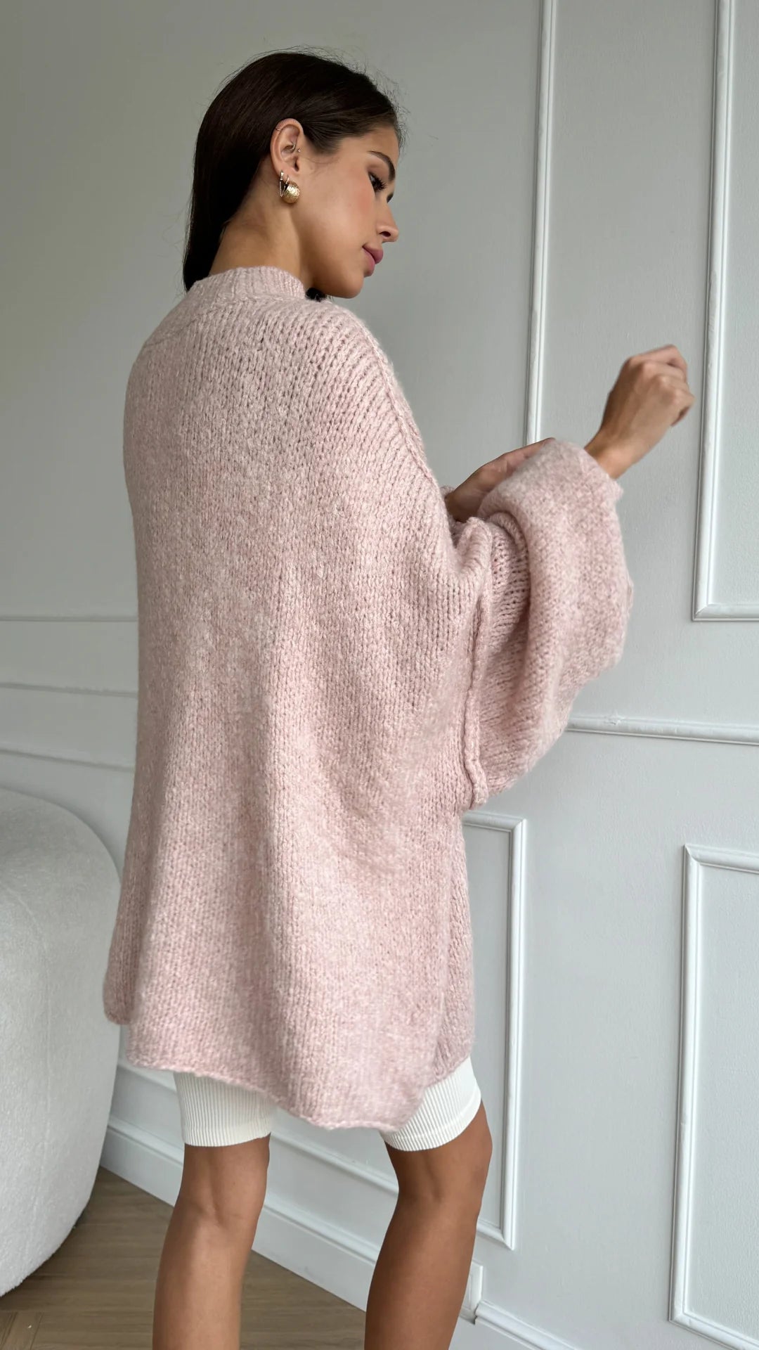 Layla Sweater- Rose