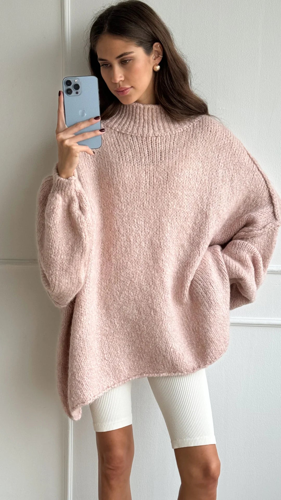 Layla Sweater- Rose