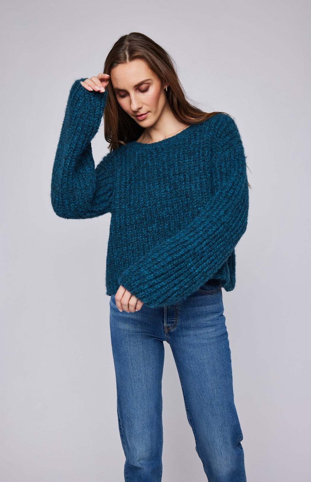 Nadia Sweater- Jewel