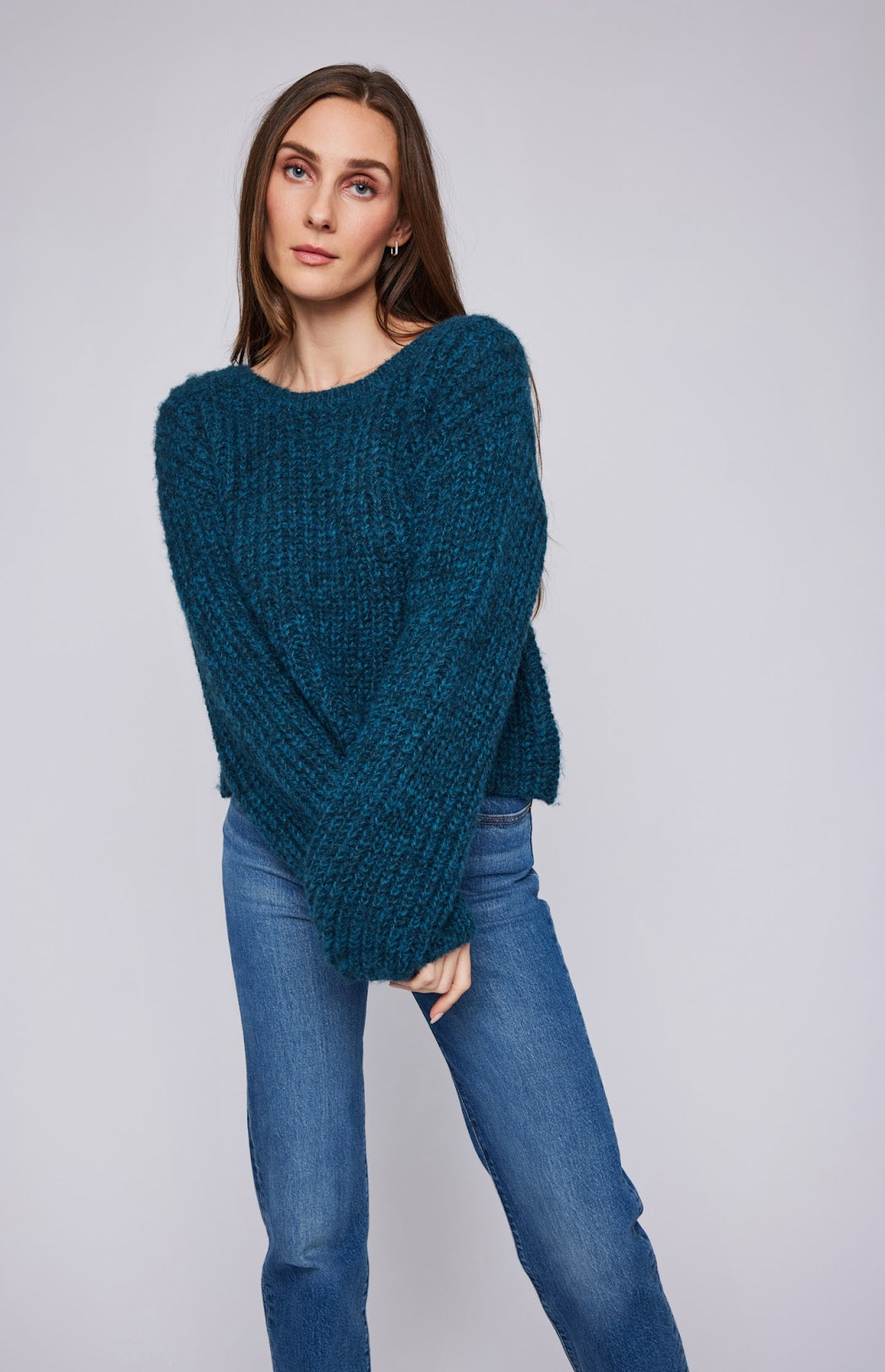 Nadia Sweater- Jewel