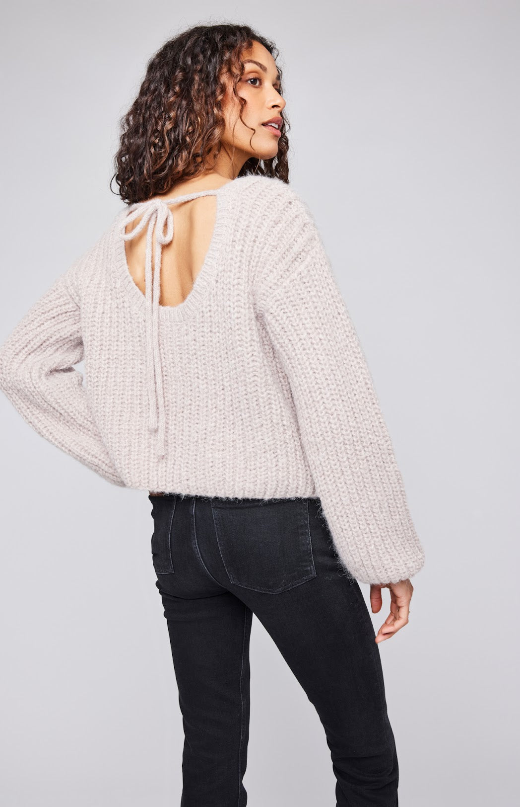 Nadia Sweater- Pearl