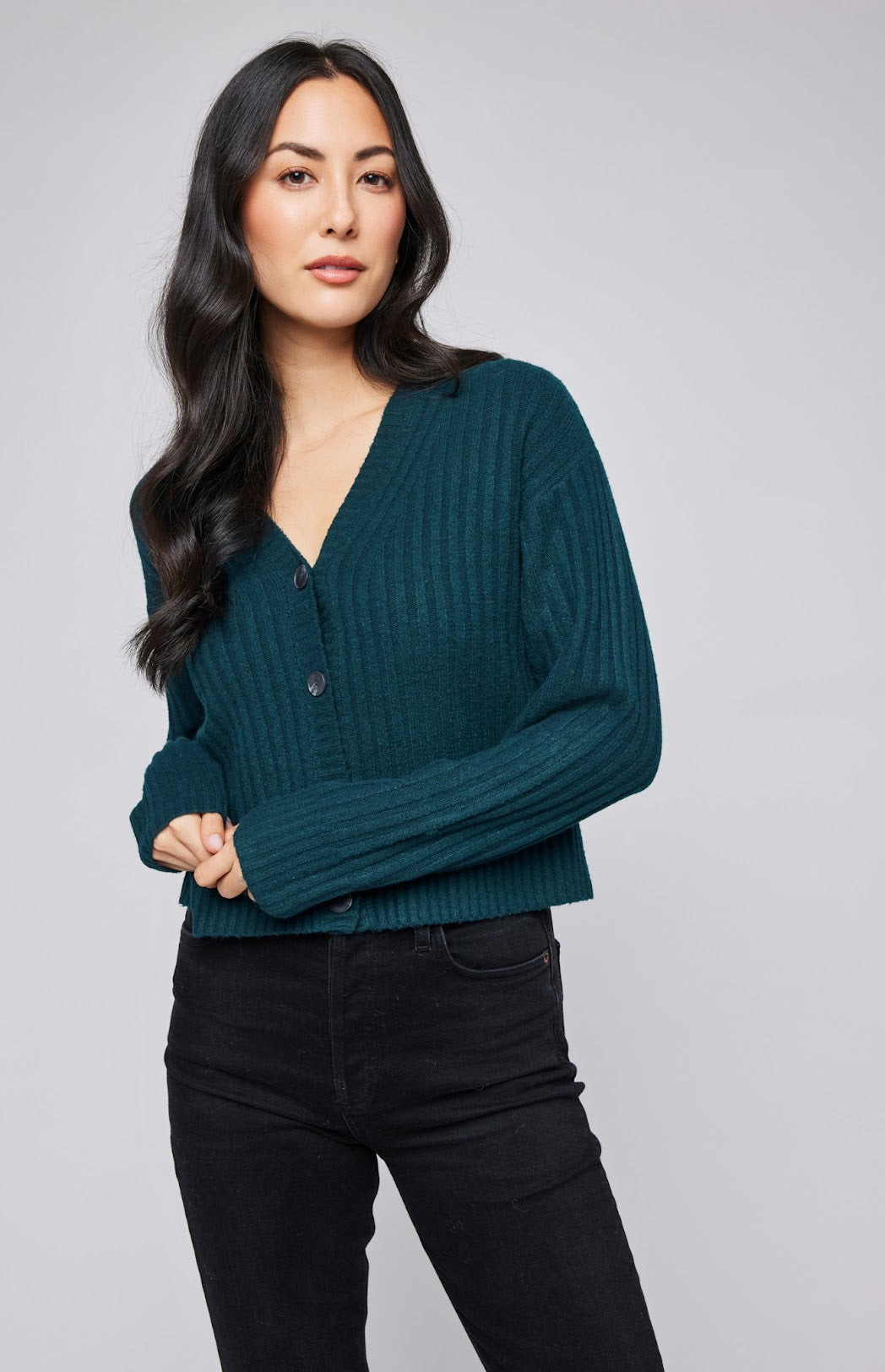 Gramercy Cardigan- Jewel