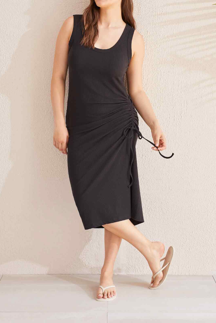 Ruched Tank Dress