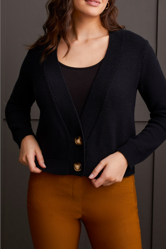 Long Sleeve Crop Cardi