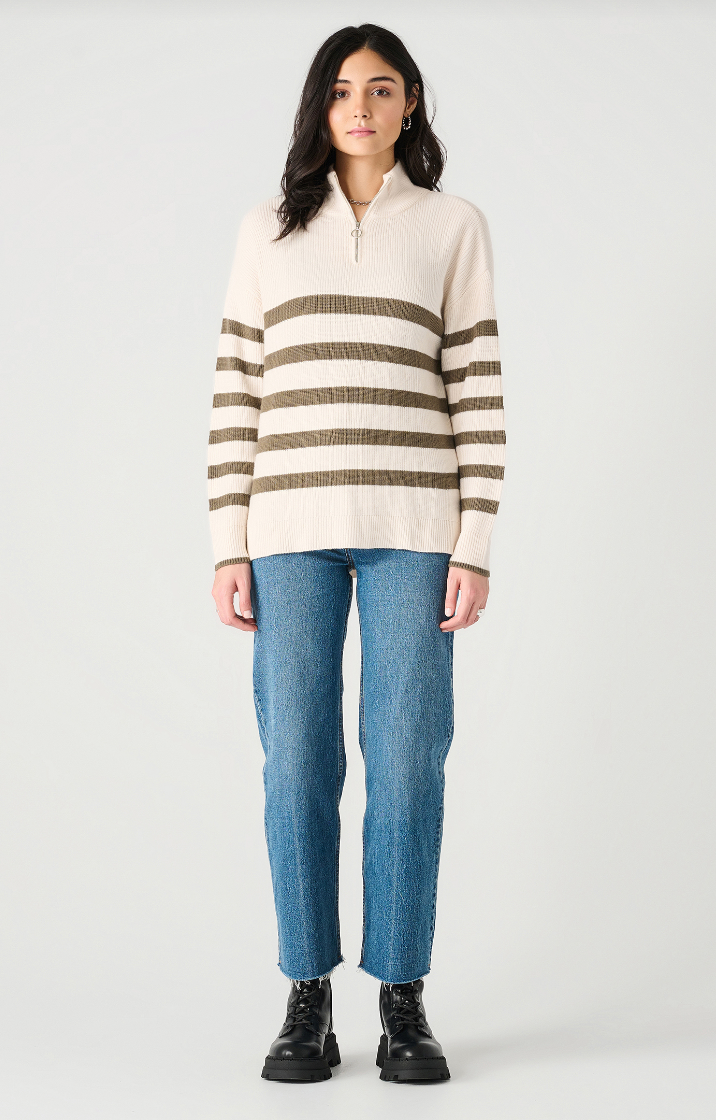 Caviar Stripe Sweater